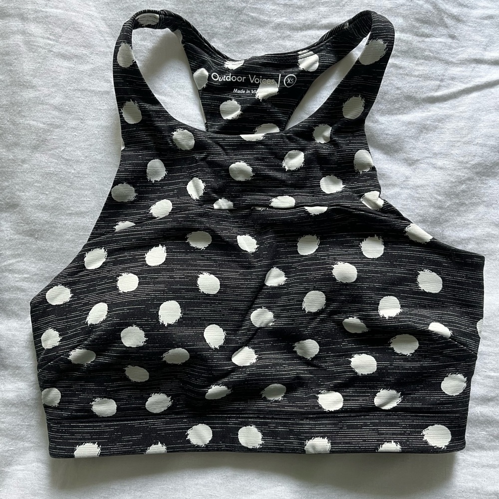 Outdoor Voices Tech Sweat Crop XS